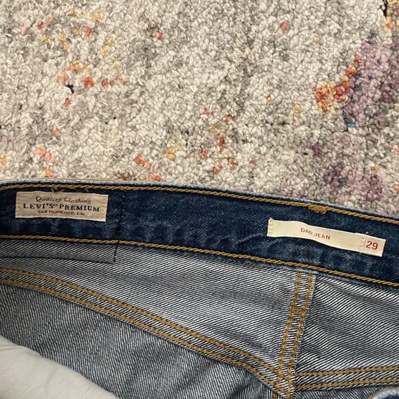 Dark Blue Levi’s Dad Jeans | size W29 L30 - Picture 5 of 5